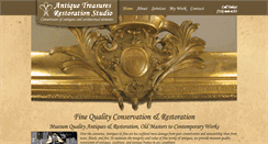 Desktop Screenshot of antiquetreasures.us